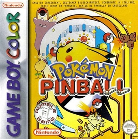 Pokémon Pinball (Nintendo Game Boy Color, 1999) **NO GAME!** purchases Box And Manual Only